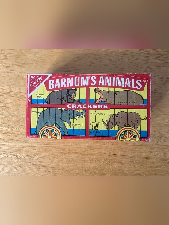 Other - VINTAGE ORIGINAL RINGLEY BROTHERS AND BARNUIM And BAILEY ANIMAL COOKIE BOX
